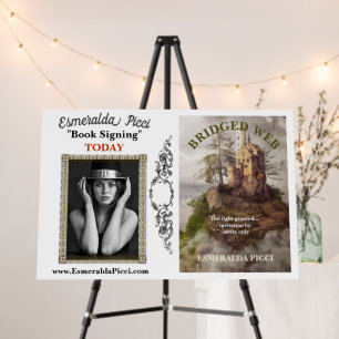 Author Book Signing Ornate Foam Boards