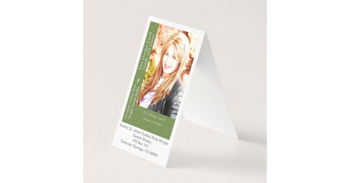 Author Business Cards Zazzle