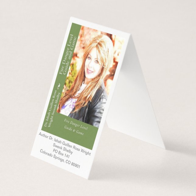 Author Business Cards (Front)