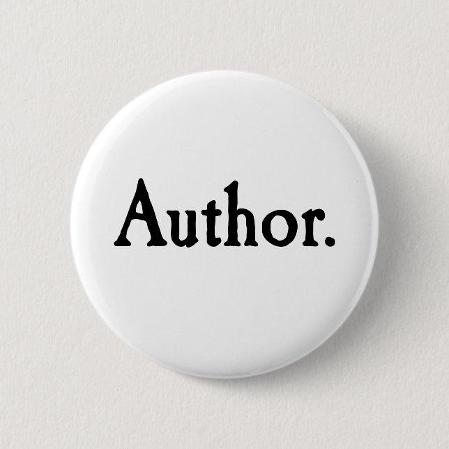 Author. Button (Front)