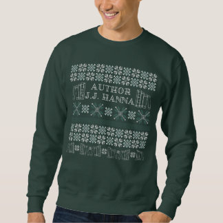 Author J.J. Hanna Christmas Sweater Pullover