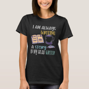 Author Journalist Teacher Writing Content Creator  T-Shirt