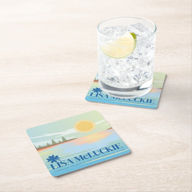 Author Lisa McLuckie Drink Coasters (Insitu)