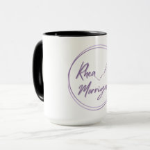 Author Logo Mug from RheAccents