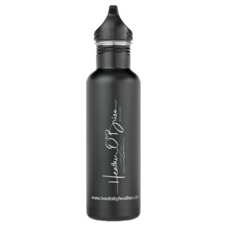 Author Logo Water Bottle
