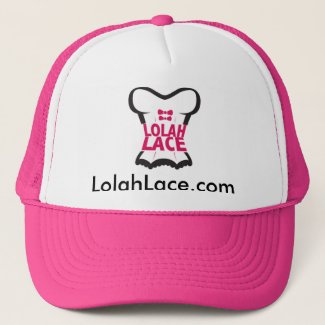 Author Lolah Lace baseball cap