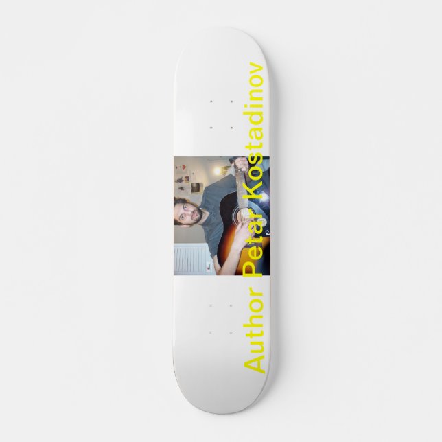 Author Petar Kostadinov Skateboard Deck (Front)