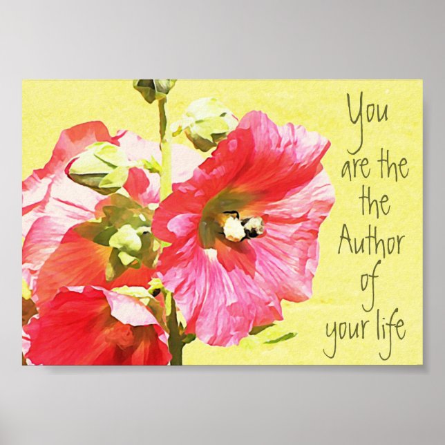 Author Poster/Print Poster (Front)