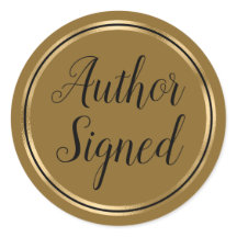Author Signed Coffee Caramel Gold
