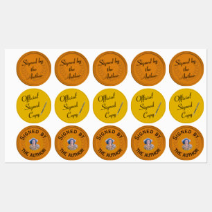 Author Signed Copy stickers