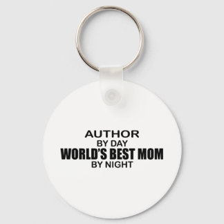 Author - World's Best Mom Keychain