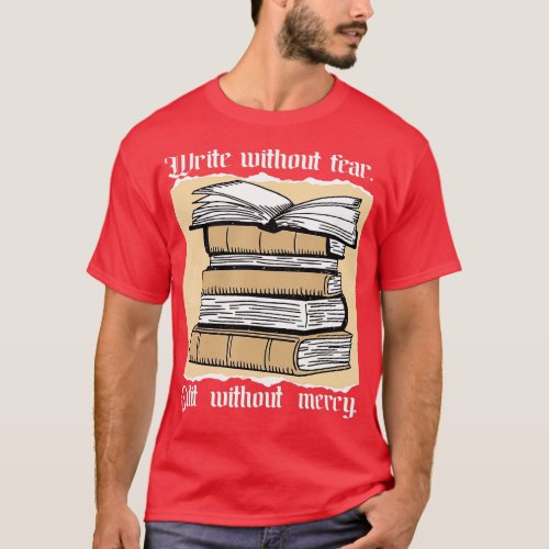 Author Write Without Fear Edit Without Mercy  T_Shirt