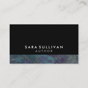 Author Writer Publishing Business Card