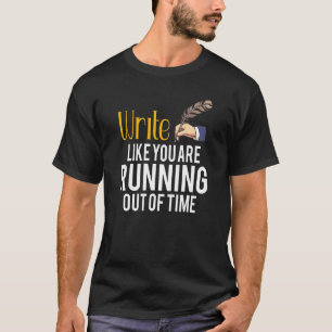 Author Writing Writer Literature Books Library T-Shirt
