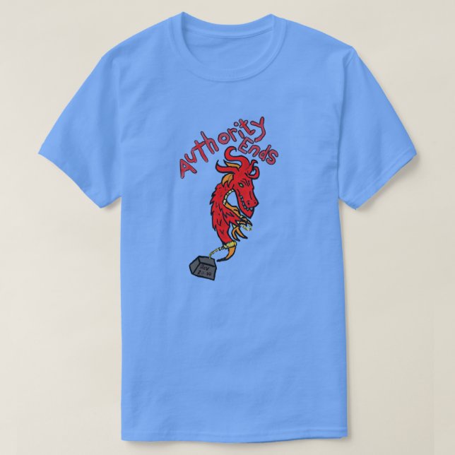 Authority Ends T-Shirt (Design Front)