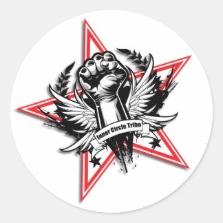 Authority Networker Star Fist Sticker