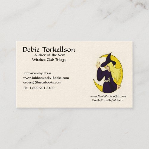 Author's  business card