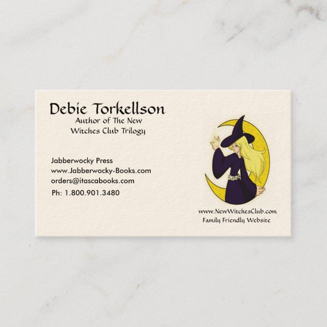 Author's  business card (Front)