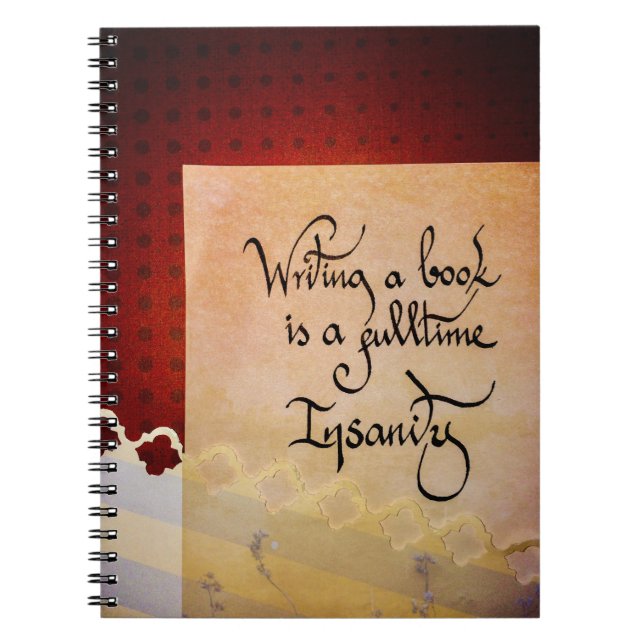 Authors CREED manifesto  Notebook (Front)