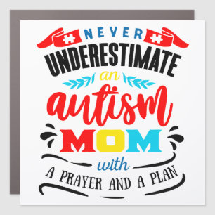 Autism - 7" x 7" Square Car Magnet