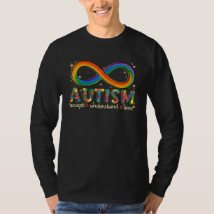 Autism  Accept Understand Love It s Ok Be Differen T-Shirt
