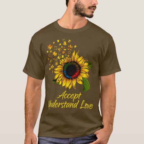 AUTISM  Accept understand love  T_Shirt