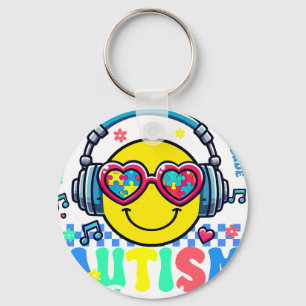 autism acceptance (2 keychain