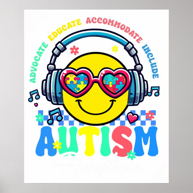 autism acceptance (2 poster (Front)