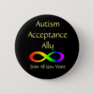 Autism Acceptance Ally Button