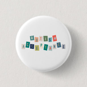 Autism Acceptance Button