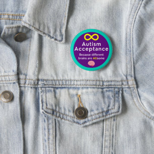 Autism Acceptance Button