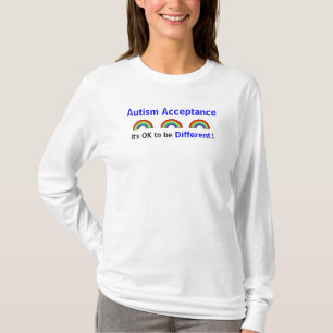 Autism Acceptance: It's OK to be Different! T-Shirt