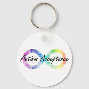 Autism Acceptance keychain