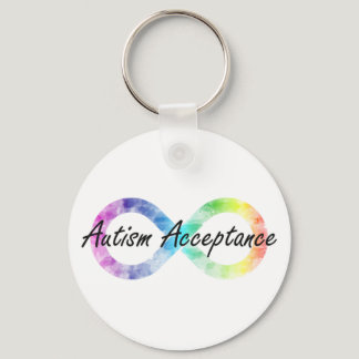 Autism Acceptance keychain