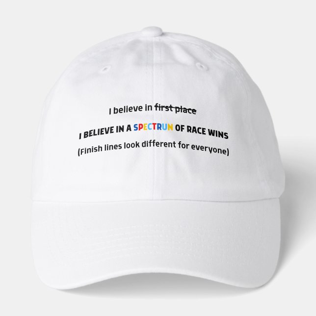 Autism Acceptance Month Neurodiversity Inclusion Hat (Front)