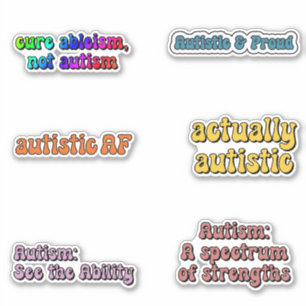 Autism Acceptance Neurodiversity Awareness Pack Sticker