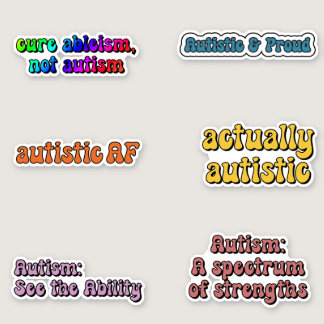 Autism Acceptance Neurodiversity Awareness Pack  Sticker