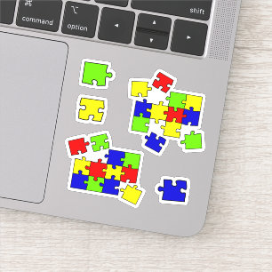 Autism Acceptance Puzzle Autism awareness day Sticker