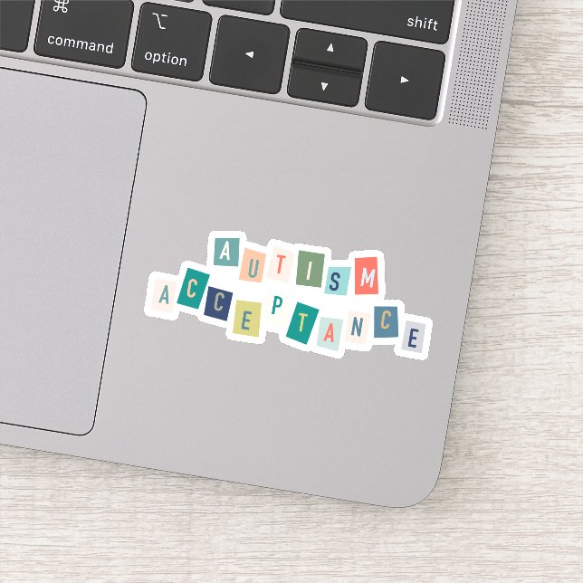 Autism Acceptance Sticker (Detail)