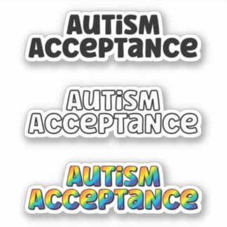 Autism Acceptance Sticker Sheet