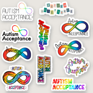 Autism Acceptance Stickers Pack