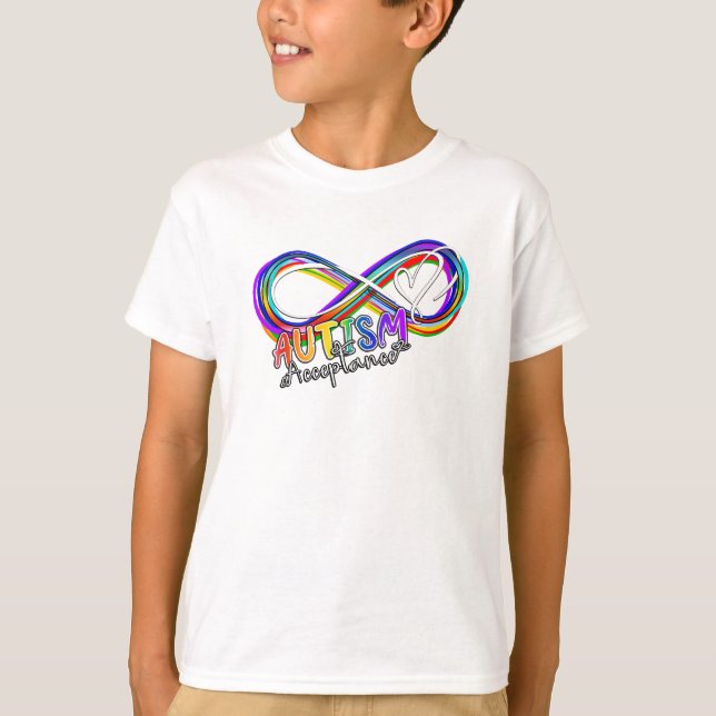 Autism Acceptance T-Shirt (Front)