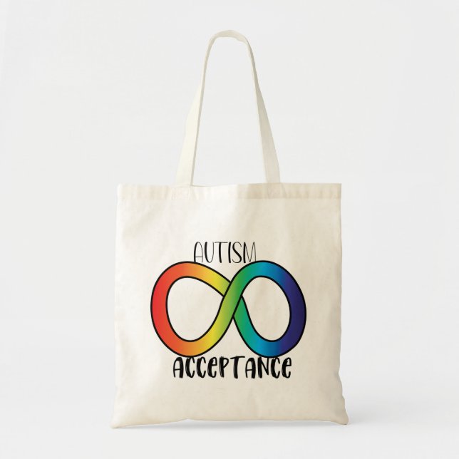 Autism Acceptance Tote Bag (Front)