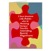 Autism Acrostic (Front)