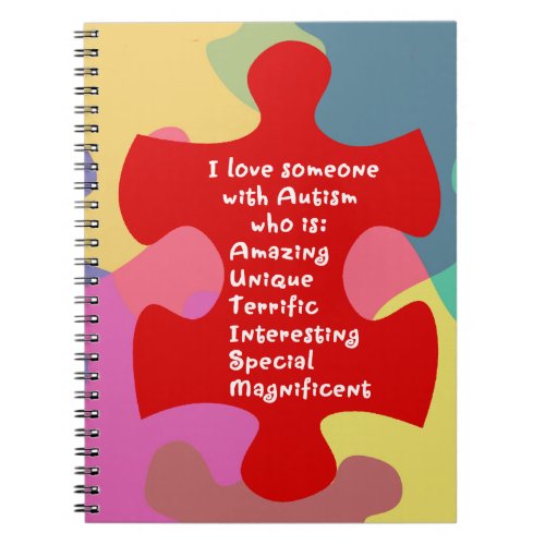 Autism Acrostic Notebook