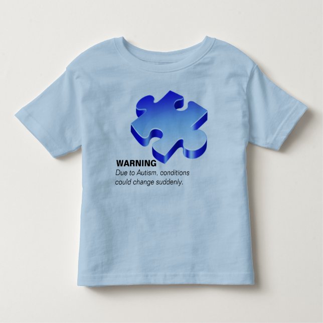 Autism Alert T-Shirt (Front)