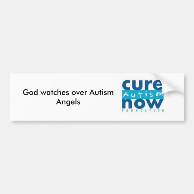 Autism Angels Bumper Sticker (Front)