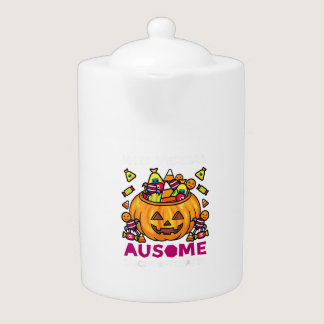 Autism ASD Awareness Halloween Non Verbal Trick Or Teapot