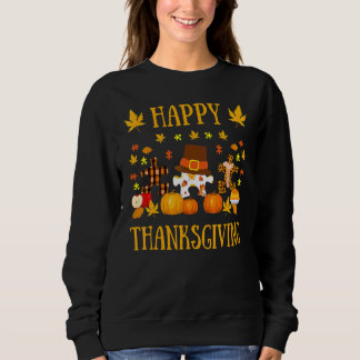 Autism Asd Awareness Puzzle Piece Autumn Happy Tha Sweatshirt