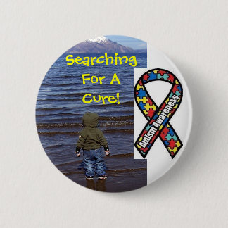 Autism Assistance Button...Please Help! Pinback Button